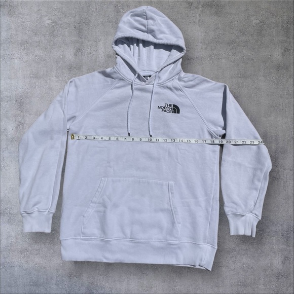 White The North Face hoodie (S) - Picture 3 of 6